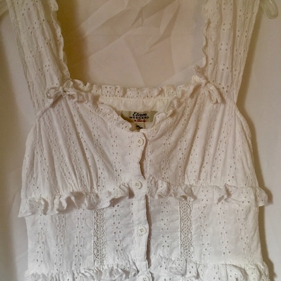Super Cute White Lace Summer Dress - Picture 4 of 8
